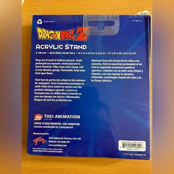 ☕️2 for $25🥞 Dragonball Z Acrylic Display Stand - Picture 4 of 7